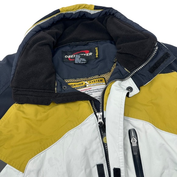 OBERMEYER Mach1 Mens Ski Jacket Parka‎ Snowboarding Winter Coat Size L - Picture 3 of 16